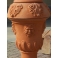 Grande vaso ornamentale con pigna