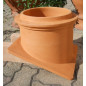 Faldale in terracotta per comignolo diametro 25